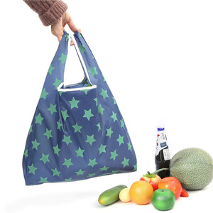 Bolsa de Compras Plegable de Poliéster Promocional Ecológica Más Barata - Product Image 1