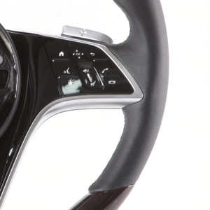 Volante de Cuero con Acabado de Madera Personalizado para Mercedes <span class=keywords><strong>Maybach</strong></span> 2021 <span class=keywords><strong>2022</strong></span>, Actualización de Estilo Deportivo, Volante de Coche - Product Image 5