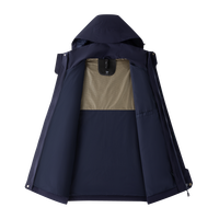Vestes d'hiver pour hommes personnalisées avec logo 3 en 1, veste en duvet, veste matelassée, manteau d'automne chaud pour hommes, unisexe