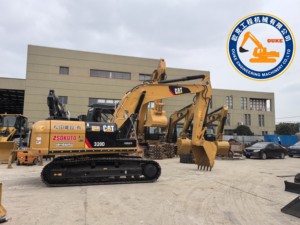 รถขุดตีนตะขาบ Caterpillar 320D ปี 2010 มือสอง น้ำหนัก 20 ตัน เครื่องยนต์ Cummins ปั๊มไฮดรอลิก PLC แบริ่ง ความจุบุ้งกี๋ 1 ลูกบาศก์เมตร มอเตอร์ - Product Image 3