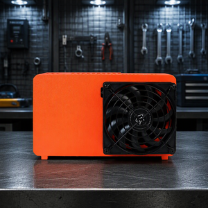 Minerador de Bitcoin Doméstico NerdQX 8T Zero Ruído para Escritório, <span class=keywords><strong>Rig</strong></span> de Mineração ASIC BM1370 Silencioso para <span class=keywords><strong>BTC</strong></span> na Mesa de Trabalho, Metal 140W - Product Image 1