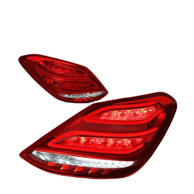 For Mercedes Benz C-class W205 C300 2015-2017 LED Tail Light Assembly TAIL LAMP REAR LAMP OEM 2059060357 2059060457