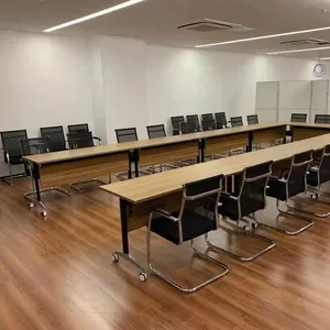 中国供应商会议办公室现代折叠培训办公桌可折叠培训室桌子