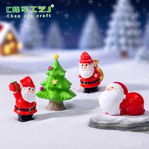 weijs'in yeni sınır ötesi ürünleri, kendin yap süslemeleri olarak sevimli ve gerçekçi çizgi film Noel Baba bebekleri içeriyor, Noel masaüstü süsleri - Product Image 4