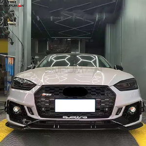 ยี่ห้อ SPM วัสดุ PP กันชนรถยนต์กระจังหน้ากระโปรงสปอยเลอร์สำหรับรถ Audi A5อัพเกรดเป็นชุดตัวถัง RS5อุปกรณ์เสริม2017 <span class=keywords><strong>2018</strong></span> 2019 - Product Image 6