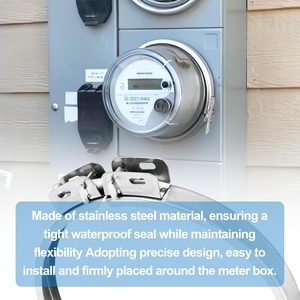 Ring Pengunci Meter/Seal Meter Tipe Snap dari Baja Anti Karat - Product Image 5