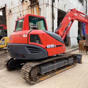 Excavadora Usada Kubota kx185-3 de 8 Toneladas, Excavadora Hidráulica de Orugas de Segunda Mano KX155 KX163-5 KX165 de Alta Calidad en Existencia - Product Image 1