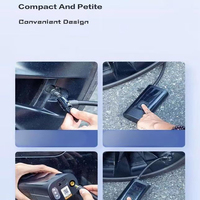 12V DC Double Cylinder Digital Wired Car Air Compressor Portable 150psi Tire Inflator Pump ABS Electric