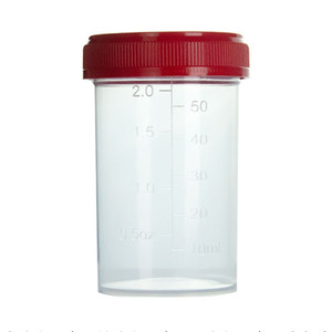 Conteneur à échantillons XZ LAB 60 ml, anti-fuite, en PP, sans autocollant - Product Image 1