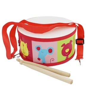 Wholesale Orff <b>Hand</b> <b>Drum</b> for Kids 1-3 Early Educational Musical Toy Wooden Percussion Instrument Toy - Product Image 3