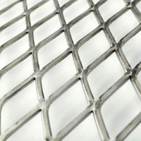 Grillage métallique perforé en acier inoxydable sur mesure, maille simple, avec soudure, pour protection et décoration