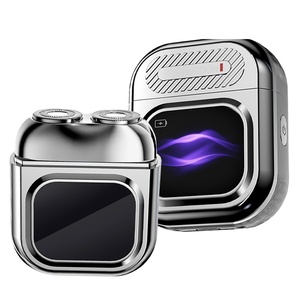 Rasoir électrique mini à double lame amélioré, étanche, pour usage humide/sec, rechargeable par USB, idéal pour les hommes - Product Image 3