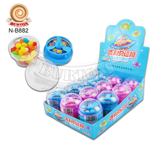 Jouet de tasse volante à éjection avec <span class=keywords><strong>bonbons</strong></span> Geely Beans dans une boîte d'exposition - Product Image 4