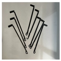 Aiguille à tricoter plate en acier inoxydable résistante à l'usure pour machine à tricoter circulaire, machines à filer et à tisser