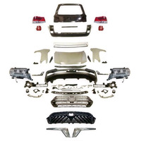 Kit carrosserie de haute qualité en direct d'usine pour Toyota Land Cruiser 2008-2015, mise à niveau 2016-2020