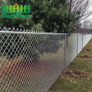 Fabrika toptan düşük fiyat 6 ayak zinciri bağlantı çit siklon tel çit filipinler siklon tel çit