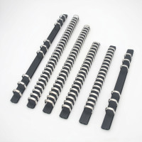 Mécanisme de reliure argenté à 26 trous avec base, anneau de 15 mm de diamètre intérieur, organisateur de documents B5 de 265 mm, planificateur d'études, livraison rapide