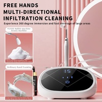 Machine de nettoyage facial à bulles pour spa, vente en gros, réglage à trois vitesses, pour un nettoyage des pores en profondeur