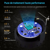 Système universel de surveillance de la pression des pneus pour voiture, avec capteur de température et fonction Bluetooth