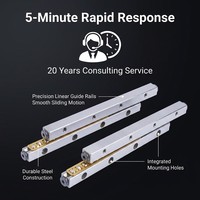 Roulement à rouleaux croisés de remplacement GS-V4-200-19Z, roulement à rouleaux linéaire CNC de haute précision en acier pour machines de gravure laser