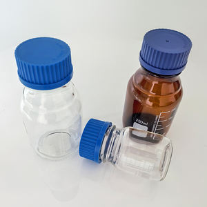Hoge Borosilicaat <span class=keywords><strong>3.3</strong></span> Glas Reagens Fles Brede Mond Dikke Wand Chemische Glaswerkflessen Voor Laboratoriumbenodigdheden - Product Image 5