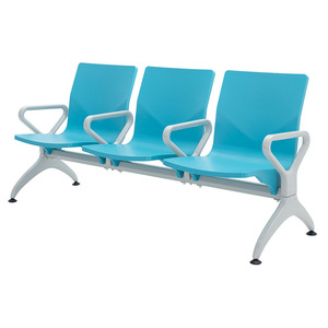 Sillas de espera Ausnutria JH9079L de fila fija con reposabrazos para uso en hospitales y escuelas - Product Image 1