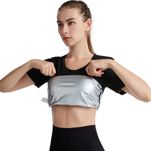 Costume <span class=keywords><strong>de</strong></span> Sauna chaud perte <span class=keywords><strong>de</strong></span> poids en plein air Portable Body Shaper minceur formation chemise femmes - Product Image 1