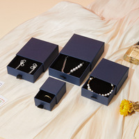 SSeeSY Faible MOQ Logo Personnalisé Boucle d'Oreille Bracelet Collier Bague Boîtes Cadeau Carton Kraft Emballage Bijoux