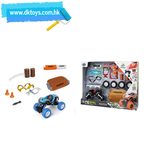 Tirez Assembler Moulé <span class=keywords><strong>Sous</strong></span> Pression Voiture BRICOLAGE Mains sur Barin Formation Jouet - Product Image 1
