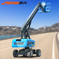 Rotation à 360 degrés 250kg Capacité Hauteur de 19m 2024 Nouvelle marque Jueli Diesel Carburant Plate-forme de travail aérien Bras droit