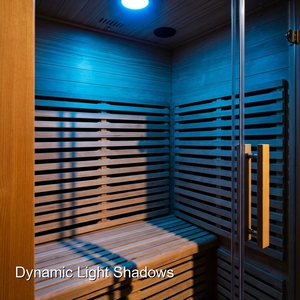 Sauna Espaciosa para 8 Personas, Tamaño Club, con Asientos de Varios Niveles y Protector de <span class=keywords><strong>Calentador</strong></span> Comercial para Centros de Bienestar de Alto Tráfico - Product Image 2