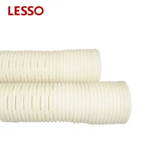 LESSO UPVC Socket End Double Wall Corrugated Pipe Infiltration Pipe