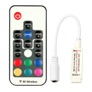 Vonew sao <span class=keywords><strong>12V</strong></span> <span class=keywords><strong>Mini</strong></span> thông minh <span class=keywords><strong>LED</strong></span> Strip ánh sáng Dimmer <span class=keywords><strong>RGB</strong></span> RGBW điều khiển từ xa điều khiển - Product Image 1