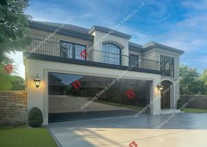 Porte de <span class=keywords><strong>garage</strong></span> contemporaine en verre-Alliage d'aluminium, solution d'entrée pliable - Product Image 5