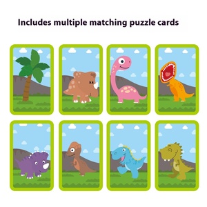 Meilleure vente DIY drôle Puzzle livre pour enfants jeunes enfants éducation précoce jouet cadeau Multi thèmes Puzzle livres enfants correspondant jouet - Product Image 5