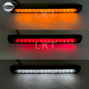 LKT <span class=keywords><strong>Feu</strong></span> arrière de freinage <span class=keywords><strong>LED</strong></span> 10 pouces <span class=keywords><strong>pour</strong></span> camion, nouveau signal d'arrêt arrière <span class=keywords><strong>pour</strong></span> voiture et <span class=keywords><strong>remorque</strong></span> 12-24V, 15 <span class=keywords><strong>LED</strong></span> - Product Image 3
