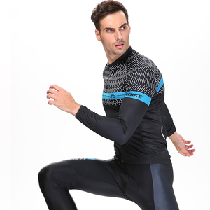 Venta al por mayor equipo <span class=keywords><strong>de</strong></span> <span class=keywords><strong>manga</strong></span> <span class=keywords><strong>larga</strong></span> traje <span class=keywords><strong>de</strong></span> ropa <span class=keywords><strong>de</strong></span> bicicleta <span class=keywords><strong>ciclismo</strong></span> conjunto bicicleta Jersey - Product Image 1