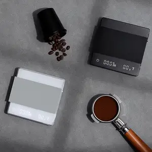 MHW-3BOMBER bilancia da caffè digitale da cucina 2000g/0.1g alta Mini scala elettronica ricaricabile ciclica accessori per baristi domestici