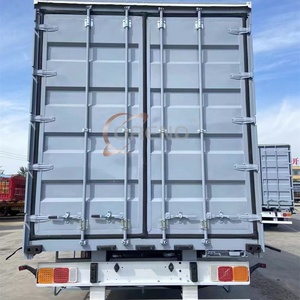 Dry Van Box Cortina Side Semi Remolque Tipo Cerrado 40FT Dry Van Box Semi Remolque para 65 Toneladas Transporte de Carga - Product Image 5