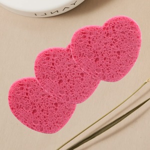 Éponges rondes de nettoyage en cellulose compressée pour le démaquillage, très vendues, éponges à récurer - Product Image 1