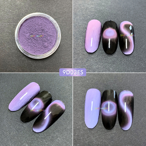 9D Paste Macaron Chamäleon Magnetischer Nagellackpuder Aurora Spiegel Chrom Staub Katzenauge Pigment - Product Image 5