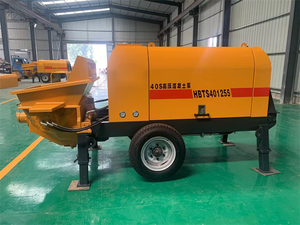 Máy bơm bê tông giá rẻ, kiểu dáng phổ biến nhất, dùng để bơm xi măng, chuyển bê tông có hạt 10mm - Product Image 4