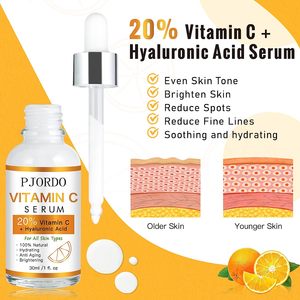 Private Label <strong>Vitamin</strong> C Whiten Serum Anti <strong>Aging</strong> Natural Organic Whitening Brightening Anti Wrinkle With 20% Face <strong>Vitamin</strong> C Serum - Product Image 2
