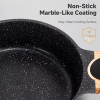 Pot marocain en tajine antiadhésif en aluminium épais coulé sélectionné pour la cuisson