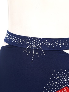 Jupe de danse Jazz et latine pour femmes, jupe à volants pour spectacles de danse, spectacles sur scène, compétitions de danse, événements, danse latine pour l'entraînement - Product Image 3