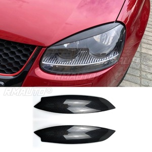 ฝาครอบไฟหน้ารถยนต์ อุปกรณ์ตกแต่งรถยนต์ สำหรับ Volkswagen Golf 5  ฝาครอบโคมไฟหน้า  อะไหล่ตกแต่ง - Product Image 2