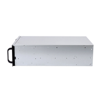 Oferta Especial: Carcasa de Servidor 4URackmount con Ventilador, Múltiples Bahías de Disco, 10 SATA/SAS Intercambiables en Caliente, Conector MiniSAS/SATA