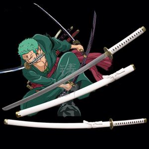 Hot 103cm 130cm Cosplay Épée Collection Décoration Anime <span class=keywords><strong>Katana</strong></span> One Piece Roronoa Zoro Épée - Product Image 3