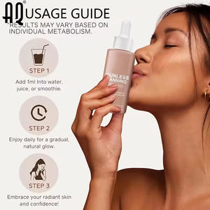 Private Label Organic Dark Tone Body <span class=keywords><strong>Bronceado</strong></span> Gotas Todo Tipo de Piel <span class=keywords><strong>Acelerador</strong></span> Aceite de protección <span class=keywords><strong>solar</strong></span> - Product Image 4