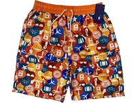 Impression personnalisée Pantalons de maillot de bain recyclés Pantalons courts de plage Pantalons courts décontractés Shorts pour hommes